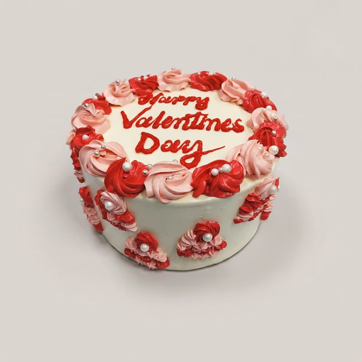 Rose Romance Cake